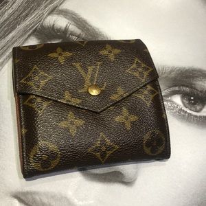 Louis Vuitton canvas wallet AN0971